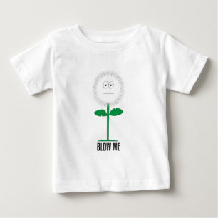 T-shirt Pour Bébé Soufflez-moi pissenlit