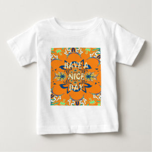 T-shirt Pour Bébé Souhaits vibrants : Avoir une belle journée Art De