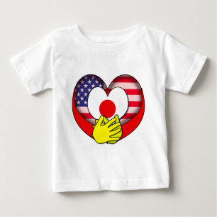 T-shirt Pour Bébé Soulagement du Japon