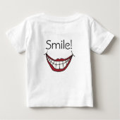 T-shirt Pour Bébé Souriez ! (Dos)