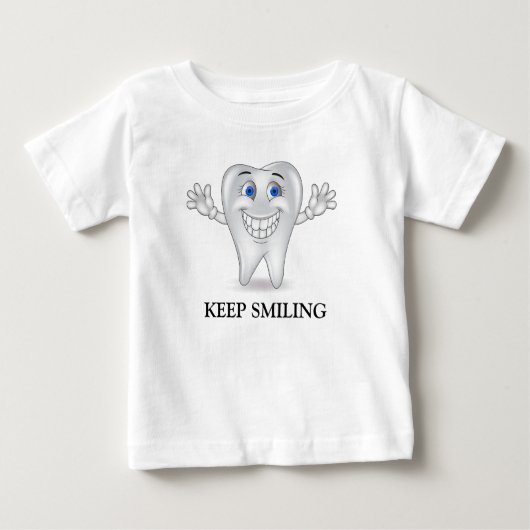 T-shirt Pour Bébé Sourire (Devant)