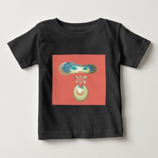 T-shirt Pour Bébé Sourire bébé HakunaMatata (Devant)