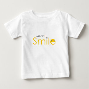 T-shirt Pour Bébé Sourire fait d'U