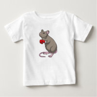 Souris à Boxing avec gants de Boxing