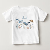 T-shirt Pour Bébé Sous l'eau Boy (Devant)