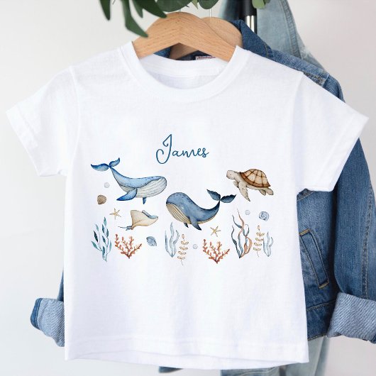 T-shirt Pour Bébé Sous l'eau Boy