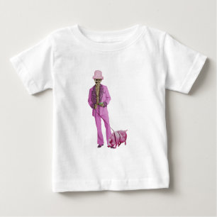 T-shirt Pour Bébé Souteneur Obama et le porc