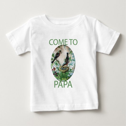T-shirt Pour Bébé Soutenir le troupeau : Capturer le soutien parenta (Devant)