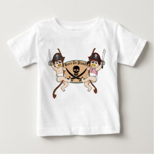 T-shirt Pour Bébé Soutenu pour piller - l'oscillation de pirates de
