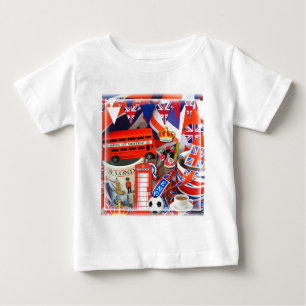 T-shirt Pour Bébé Souvenirs britanniques