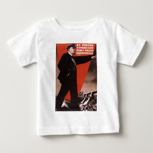 T-shirt Pour Bébé Soviétique (Devant)