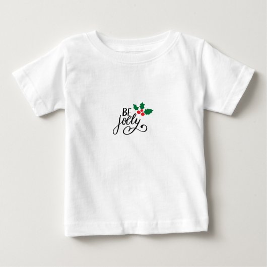 T-shirt Pour Bébé Soyez joyeux (Devant)