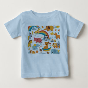 T-shirt Pour Bébé Soyez l'ami des animaux