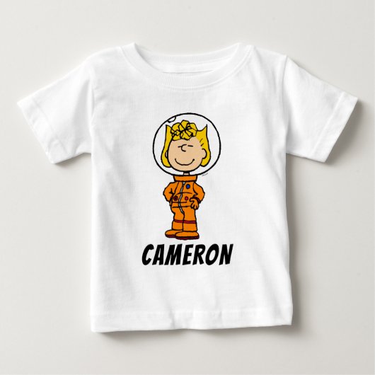 T-shirt Pour Bébé SPACE | Sally Astronaut (Devant)