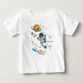 T-shirt Pour Bébé Space vector t shirt design and baby tends | (Devant)