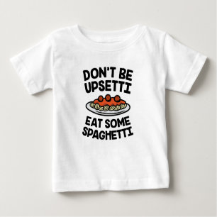 T-shirt Pour Bébé Spaghetti d'Upsetti