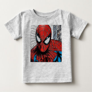 T-shirt Pour Bébé "Spectacle de style Spidey"