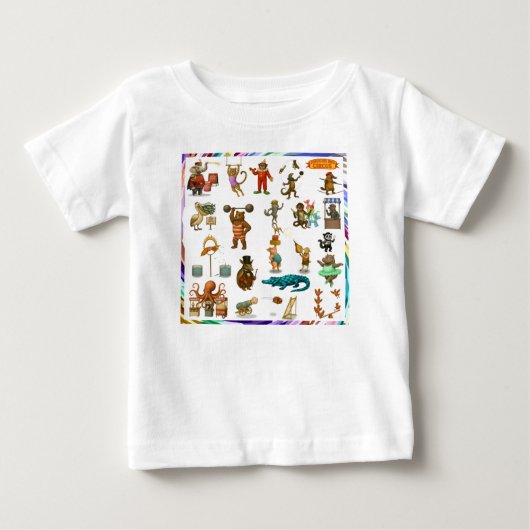 T-shirt Pour Bébé Spectacles du cirque Dingaling Bros (Devant)