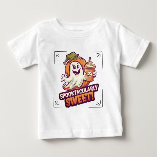 T-shirt Pour Bébé Spectaculairement doux. (Devant)
