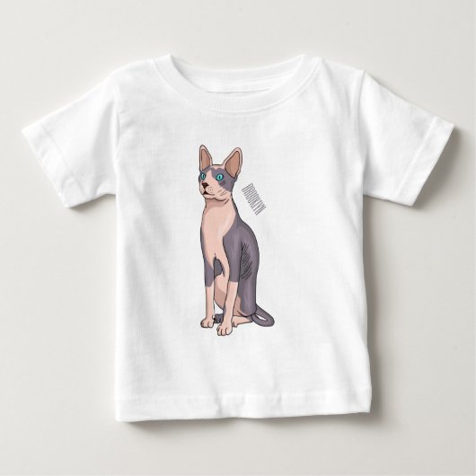 T-shirt Pour Bébé Sphynx cat (Devant)
