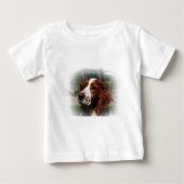 T-shirt Pour Bébé Springer Spaniel Chien Art (Devant)