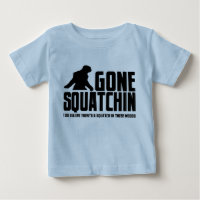 Squatchin allé - croyant drôle de Bigfoot