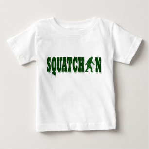 T-shirt Pour Bébé Squatchine