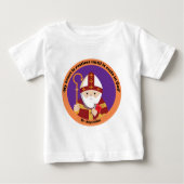 T-shirt Pour Bébé St Augustine d'hippopotame (Devant)