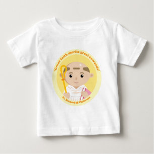 T-shirt Pour Bébé St Bernard de Clairvaux