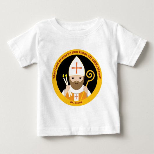 T-shirt Pour Bébé St Blaise (Devant)