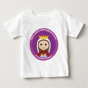 T-shirt Pour Bébé St Elizabeth de la Hongrie