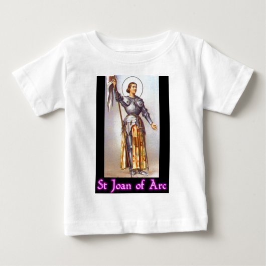 T-shirt Pour Bébé St Jeanne d'Arc (Devant)
