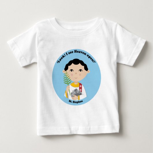 T-shirt Pour Bébé St. Stephen (Devant)