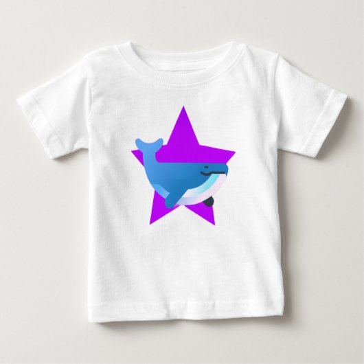 T-shirt Pour Bébé Star, The Whale, Whale (Devant)