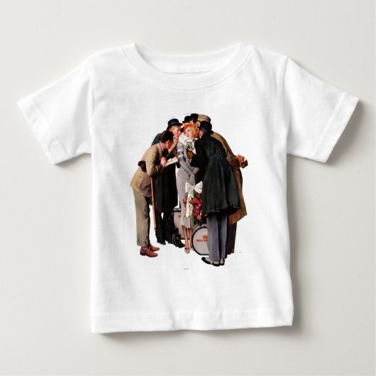 T-shirt Pour Bébé Starlette de Hollywood (Devant)