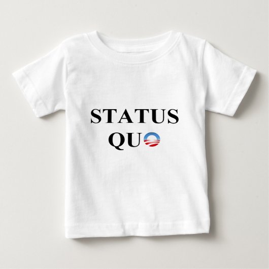 T-SHIRT POUR BÉBÉ STATU QUO (Devant)