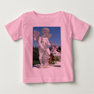 T-shirt Pour Bébé Statue Angel En Rose