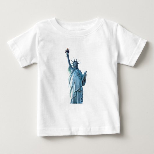 T-shirt Pour Bébé Statue de la liberté (Devant)