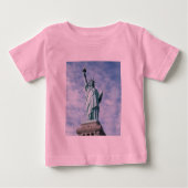 T-shirt Pour Bébé Statue de la liberté (Devant)