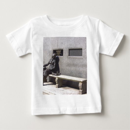T-shirt Pour Bébé Statue d'Eleanor Rigby, Liverpool R-U (Devant)