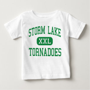 T-shirt Pour Bébé Storm Lake - Tornados - High - Storm Lake Iowa