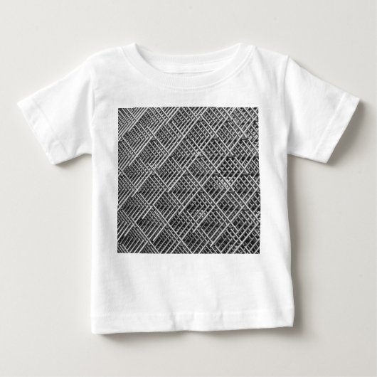 T-shirt Pour Bébé Structure métallique complexe (Devant)