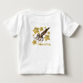T-shirt Pour Bébé style chic (Dos)