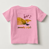 T-shirt Pour Bébé style chic (Dos)