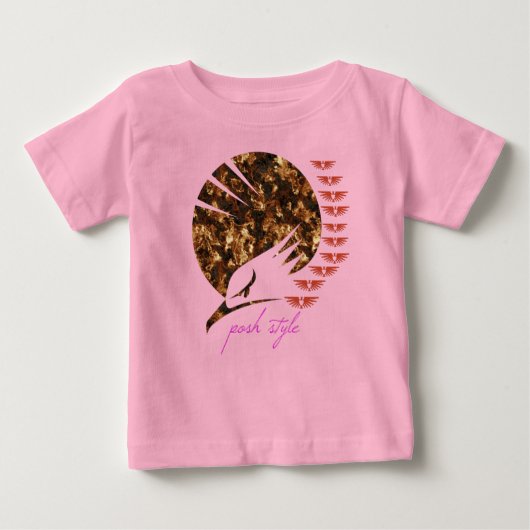 T-shirt Pour Bébé style chic (Devant)