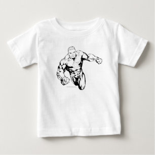 T-shirt Pour Bébé Style comique - lanterne verte, noire et blanche