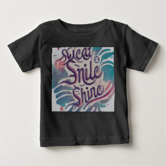 T-shirt Pour Bébé Sueur, sourire, brillance