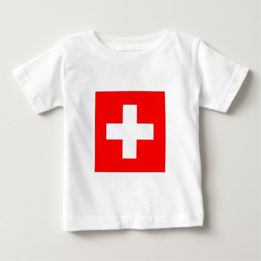T-shirt Pour Bébé Suisse (Devant)
