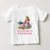 T-SHIRT POUR BÉBÉ SUIVEZ-MOI AU MERCREDI (Devant)