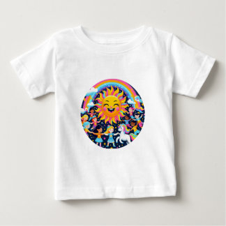 T-shirt Pour Bébé Sunny Smile
